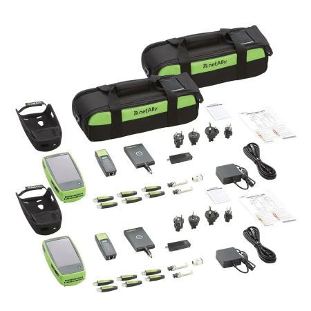 EXG-300E-KT-2PK-X2 | Kit analyseur de réseaux portable EXG-300E EtherScope nXG WiFi 6 et 7, Tribande partielle