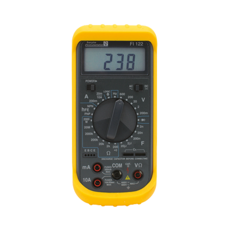 FI122 | Multimètre numérique portable RMS, 2 000 points 