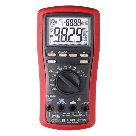 FI288MP | Multimètre numérique portable TRMS AC+DC, 10 000 points, avec fonction AutoCheck 