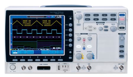 FI34202 | Oscilloscope numérique 2 voies 200 MHz, 1 Géch/s, 1 000 000 points 