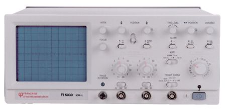 FI5030 | Oscilloscope analogique 2 voies 30 MHz 