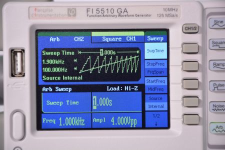 FI5510GA | Générateur de fonctions arbitraires 2 voies 10 MHz 