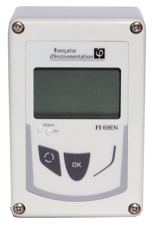 FI69EN | Enregistreur autonome de température -20°C à 70°C, CO₂ et humidité 
