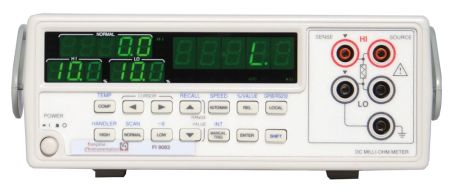 FI9082 | Micro-milliohmmètre de table 20 mΩ à 3 MΩ 