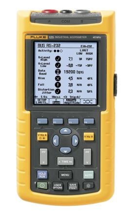 FL125 | Oscilloscope numérique portable ScopeMeter, 2 voies 40 MHz, 25 Méch/s, 512 points 