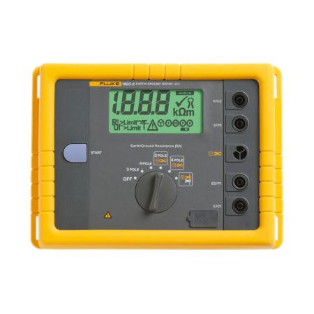 FLUKE-1623-2-KIT | Testeur de résistance de terre 20 000 ohms, piquets, bobines et sacoche de transport