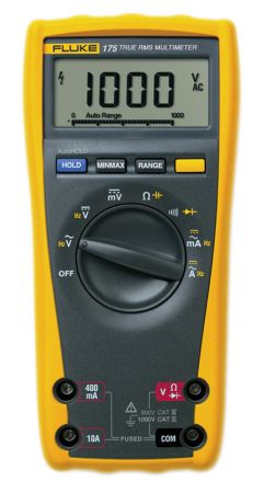 FLUKE-175/C25 | Multimètre numérique 6000 points Fluke-175 + étui C25 