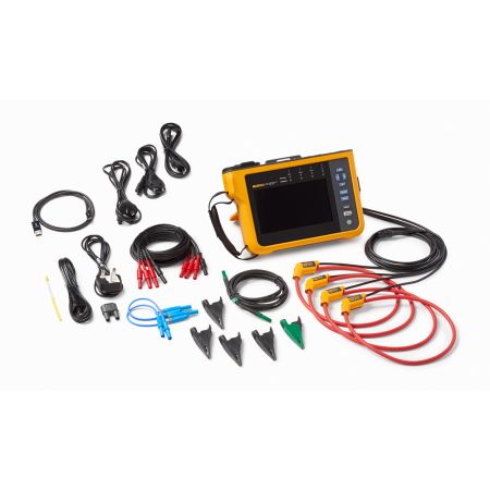 FLUKE-1773 | Analyseur de qualité du réseau électrique triphasé livré avec 4 sondes I17XX-FLEX1500/18 