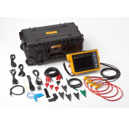 FLUKE-1777 | Analyseur de qualité du réseau électrique triphasé livré avec 4 sondes I17XX-FLEX1500/18 
