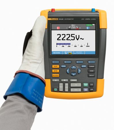 FL190-102/EU | Oscilloscope numérique portable ScopeMeter, 2 voies 100 MHz, 1,25 Géch/s, 10 000 points