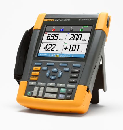 FL190-104 | Oscilloscope numérique portable ScopeMeter, 4 voies 100 MHz, 1,25 Géch/s, 10 000 points