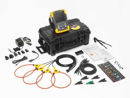 FL437-II | Energimètre triphasé Classe A avec mesures 400 Hz et 4 x I430 flex 