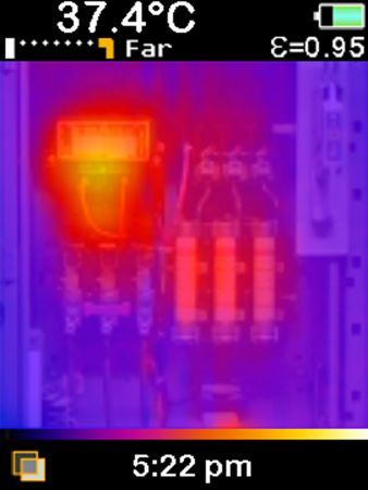 FLUKE-VT04 | Thermomètre infrarouge graphique couleur -10°C à 250°C (batterie) 