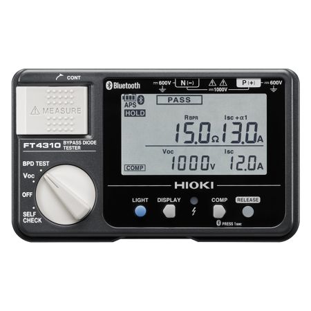 HI-FT4310 | Testeur de diodes BYPASS pour systèmes photovoltaïques 