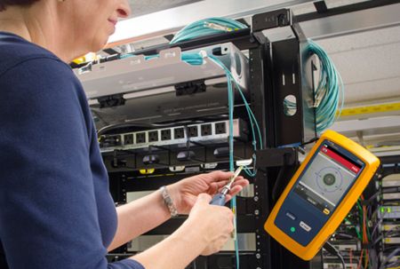 FIBERINSPECTOR-PRO | Outil d'inspection de fibres optiques x400, avec écran tactile 