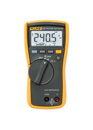 FL113 | Multimètre numérique portable TRMS, avec affichage 6 000 points, FLUKE-113 