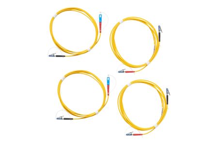 SRC-9-SCLC-KIT-M | Kit de cordons de test de référence monomode 2 m (2 SC/LC, 2 SCLC) 