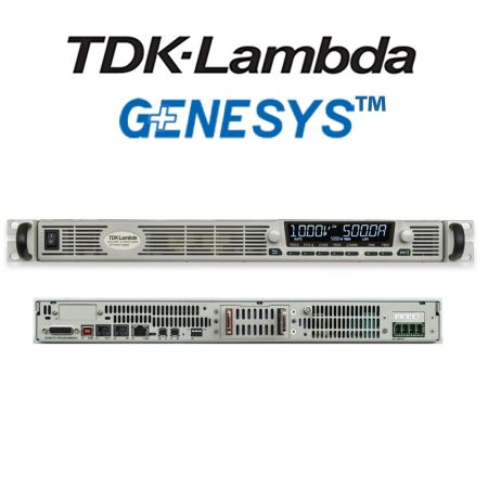 G-5KW-SERIE | Alimentations TDK-Lambda série GENESYS+ G, 1 voie, 1 à 7,5 kW / 1500 V - 500 A, 1U rack 19''
