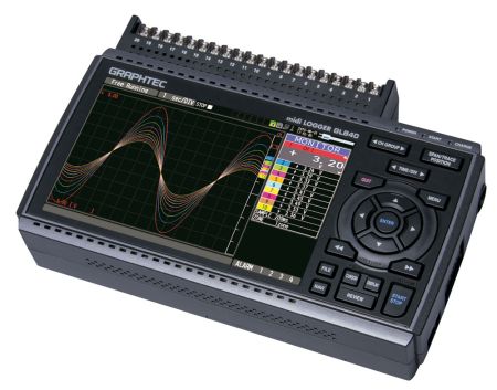 LCT-GL840-M | Location Enregistreur graphique de données 20 voies, avec mémoire 4 Go et interface USB