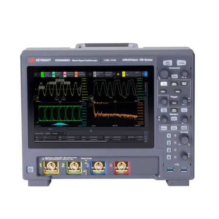 HD304MSO | Oscilloscope KEYSIGHT HD304MSO, 4 voies, 200 MHz, 14 bits, écran tactile 10.1'' 