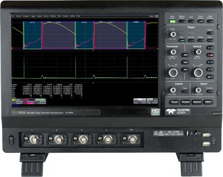 HDO4034 | Oscilloscope numérique 4 voies 350 MHz, 2,5 Géch/s, 12 500 000 points 