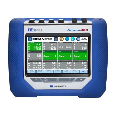 HDPQ-X4A10PKG | Analyseur de qualité de puissance HDPQ Xplorer 400 