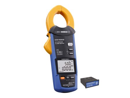 HI-CM4003-90 | HIOKI CM4003-90 - pince de fuite CA avec Bluetooth pour la surveillance des fuites, 200 A
