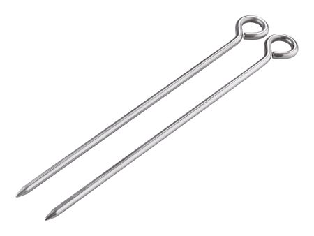 HI-L9840 | HIOKI L9840 - piquets de terre auxiliaires, acier inoxydable, 270 mm 