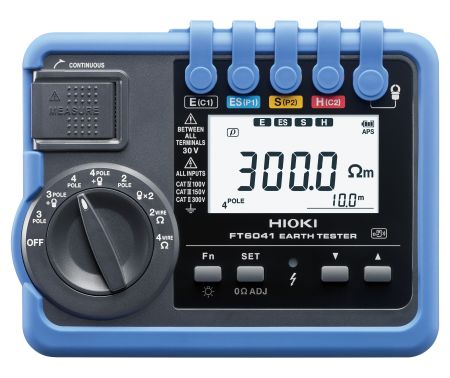 HI-FT6041 | HIOKI FT6041 - contrôleur de terre multifonction pour mesure 4 pôles et résistivité du sol