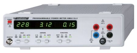 HM8115-2 | Wattmètre numérique de table 8 kW, monophasé 