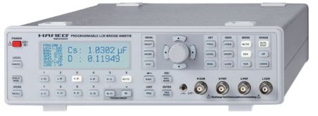 HM8118 | Pont de mesures RLC de table 200 kHz 