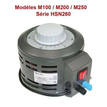 HSN260-SERIE | Autotransformateurs variables monophasés série HSN260 