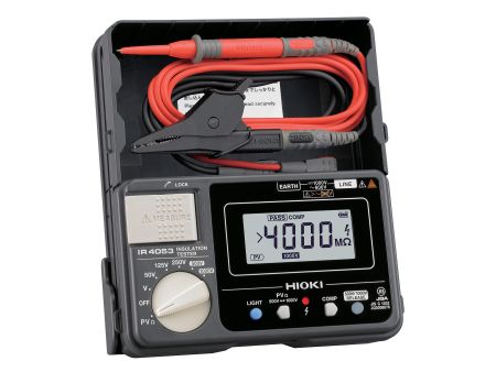 HI-IR4053 | HIOKI IR4053 - testeur d’isolement numérique avec fonction PVΩ, 50 V à 1000 V 