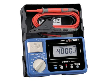 HI-IR4056 | HIOKI IR4056 - testeur d’isolement numérique portable, 50 V à 1000 V, jusqu’à 4000 MΩ