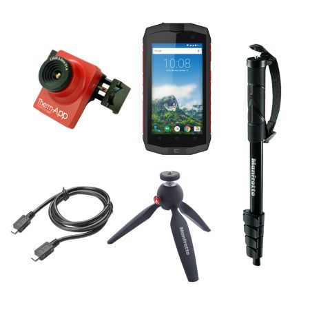Thermographie aérienne drone - camera thermique android Therm-app