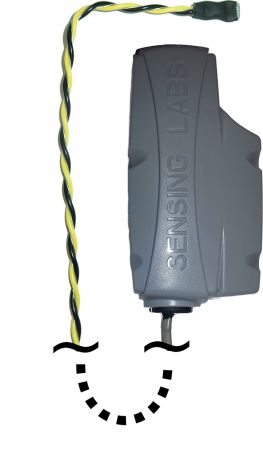 LEA-LAB-13NS | Transmetteur LoRa Senlab D avec câble de détection de présence d'eau (longueur 5 m), IP68 (non configuré)