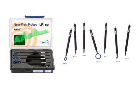 LF-SERIE | Sondes de champs proches passives 100 kHz à 50 MHz série LF LANGER EMV, analyse émission CEM CI/PCB
