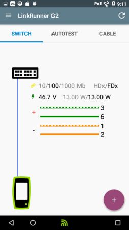 LinkRunner G2 NetAlly Smart Wired Network Tester Distrame