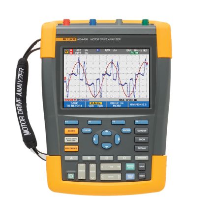 Vidéo de présentation des analyseurs d´entraînement moteur Fluke série MDA-500