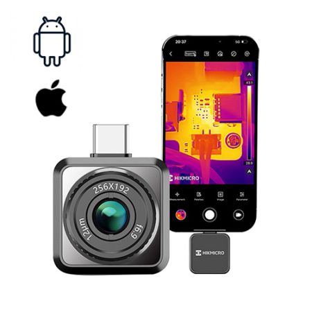 HM-TJ32-7RF-MI2PLV2 | Module caméra thermique Mini 2 Plus v2 pour smartphone 256 x 192 px -20°C à 400°C, 25 Hz