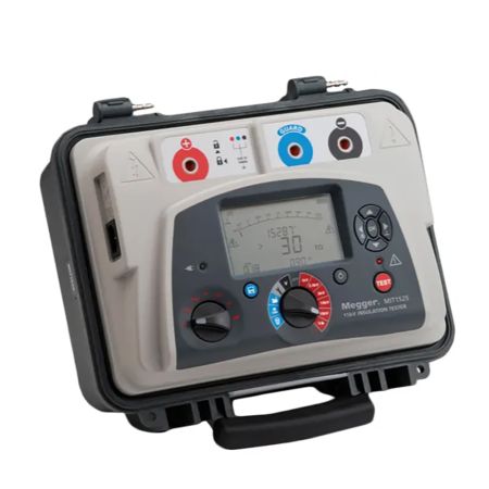 MIT1525 | Contrôleur d'isolement 15 kV 30 TΩ, 3 mA, tests IP/DD/DAR/Rampe/Ecart, 1000 V CAT IV, interface USB