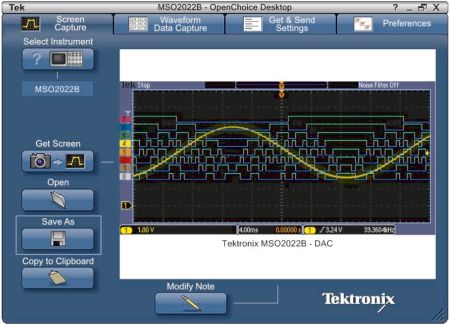 MSO2002B | Oscilloscope numérique mixte 2 voies 70 MHz, 1 Géch/s, 1 000 000 points 