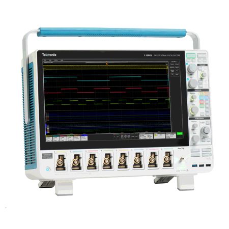 MSO58B-5-BW-1000 | Oscilloscope Tektronix MSO58B 8 voies 1 GHz, 12 bits, écran tactile 15.6'', signaux mixtes