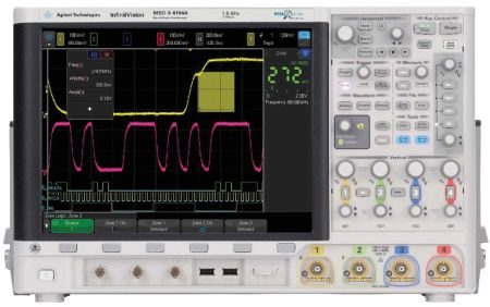 MSOX4024A | Oscilloscope numérique mixte 4 voies 200 MHz, 2,5 Géch/s, 4 000 000 points 