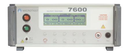 MT-7600 | Testeur de sécurité électrique AC + DC + isolement 50 VA 1 voie 