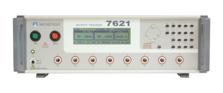 MT-7621 | Testeur de sécurité électrique AC + DC + isolement 50 VA 8 voies 