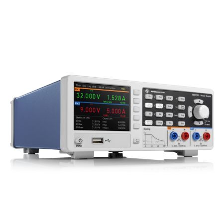 NGC102-G | Alimentation NGC102, 2 voies, 32 V / 5 A, 100 W avec interfaces Ethernet USB et GPIB