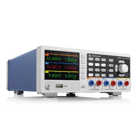 NGC103 | Alimentation NGC103, 3 voies, 32 V / 3 A, 100 W avec interfaces Ethernet et USB 