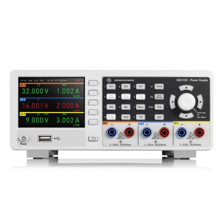 NGC103 | Alimentation NGC103, 3 voies, 32 V / 3 A, 100 W avec interfaces Ethernet et USB 