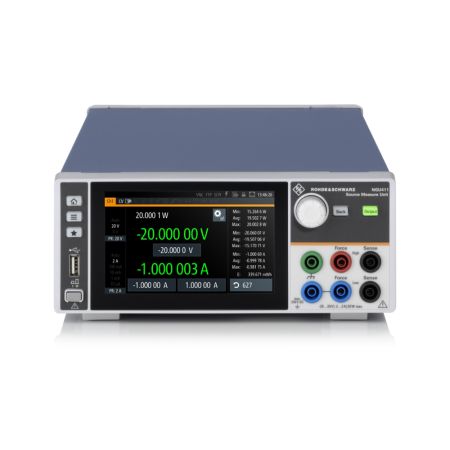 NGU411 | Unité source de mesure (SMU) 1 voie 20 W, 4 quadrants ±20 V / ±2 A, résolution 6½ digits